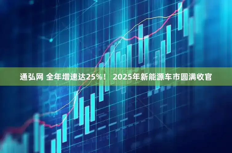 通弘网 全年增速达25%！ 2025年新能源车市圆满收官